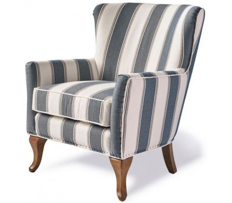 Carlton Lænestol i velour B120 cm - Chokolade