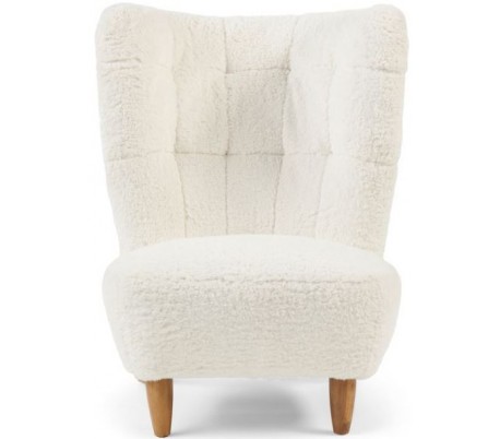 East Village Lænestol i pellini læder H78 cm - Espresso