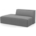 The Jagger venstrevendt daybed i vasket bomuld 175 x 105 cm - Natur