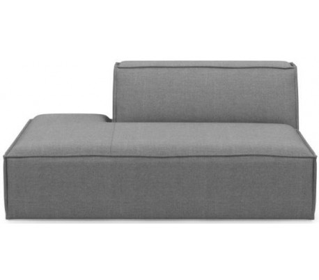 The Jagger venstrevendt daybed i vasket bomuld 175 x 105 cm - Natur