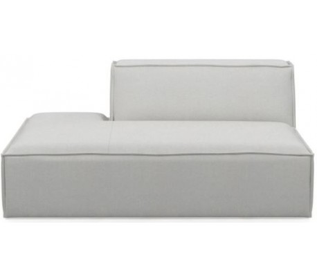 The Jagger venstrevendt daybed i vasket bomuld 175 x 105 cm - Grå