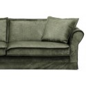 Carlton 3,5 personers sofa i velour B255 cm - Jadegrøn