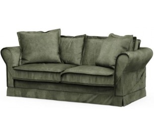 Carlton 2,5 personers sofa i velour B181 cm - Jadegrøn 2