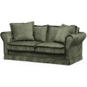 Carlton 2,5 personers sofa i velour B181 cm - Jadegrøn
