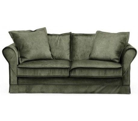 Carlton 2,5 personers sofa i velour B181 cm - Jadegrøn
