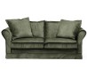 Carlton 2,5 personers sofa i velour B181 cm - Efeu