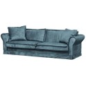 Carlton 3,5 personers sofa i velour B255 cm - Efeu