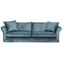 Carlton 3,5 personers sofa i velour B255 cm - Efeu