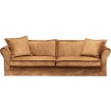 Carlton 3,5 personers sofa i velour B255 cm - Petrolium