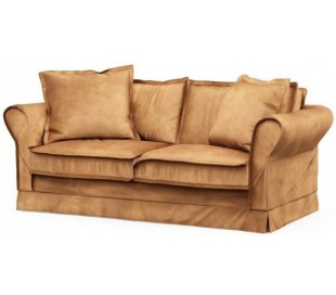 Carlton 2,5 personers sofa i velour B181 cm - Petrolium 2