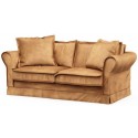 Carlton 2,5 personers sofa i velour B181 cm - Petrolium