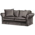 Carlton 2,5 personers sofa i velour B181 cm - Chokolade