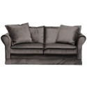 Carlton 2,5 personers sofa i velour B181 cm - Chokolade