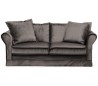 Carlton 2,5 personers sofa i velour B181 cm - Grå