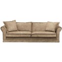 Carlton 3,5 personers sofa i velour B255 cm - Grå
