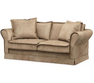 Carlton 2,5 personers sofa i velour B181 cm - Grå 2