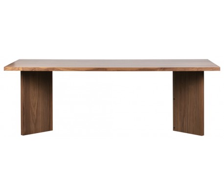 Spisebord i egetræsfinér 220 x 90 cm - Natur