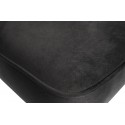 Barstol i velour H103 x B50 x D55 cm - Nougat