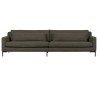 Hang Out 4-personers sofa i polyester B282 cm - Brun