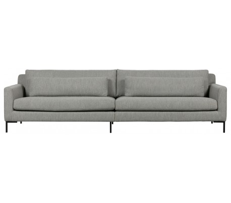 Hang Out 4-personers sofa i polyester B282 cm - Brun