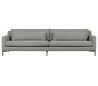 Hang Out 4-personers sofa i polyester B282 cm - Grå