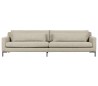 Hang Out 4-personers sofa i polyester B282 cm - Natur