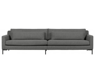 Hang Out 4-personers sofa i polyester B282 cm - Grå