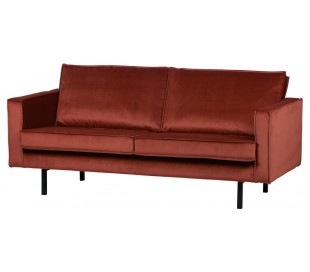 2,5-personers sofa i velour B190 cm - Teal 2