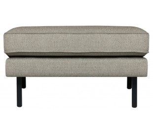 Skammel i polyester 84 x 54 cm - Melange