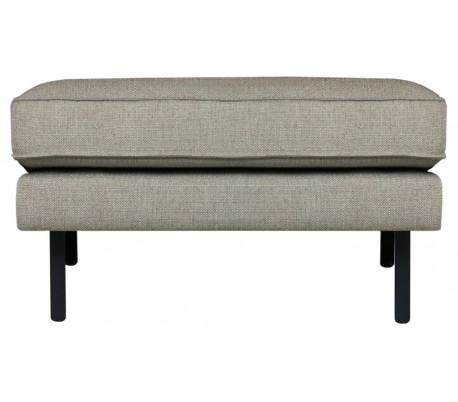 Skammel i polyester 84 x 54 cm - Melange