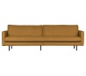 3-personers sofa i polyester B277 cm - Fudge