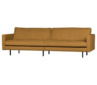 3-personers sofa i velour B277 cm - Kastanje 2