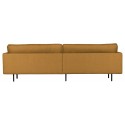 3-personers sofa i velour B277 cm - Kastanje