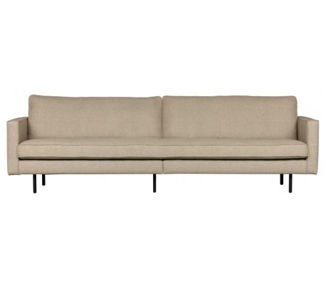 3-personers sofa i polyester B277 cm - Fudge