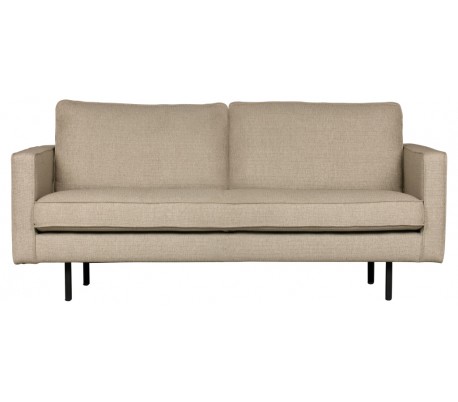 2,5-personers sofa i polyester B190 cm - Fudge