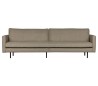 3-personers sofa i polyester B277 cm - Melange