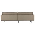 3-personers sofa i polyester B277 cm - Sand