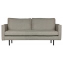 2,5-personers sofa i polyester B190 cm - Melange