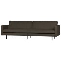 3-personers sofa i polyester B277 cm - Te grøn