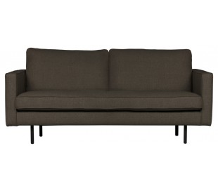 2,5-personers sofa i polyester B190 cm - Te grøn