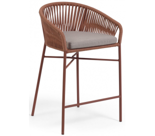 2 x Yanet bar havestole i reb H85 cm - Grøn