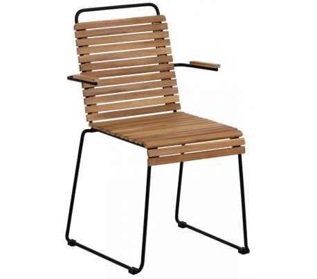 2 x Emili havestole i akacietræ H85 cm - Natur