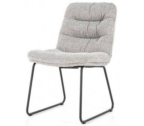 Danica spisebordsstol i polyester H86 cm - Sort/Antracit