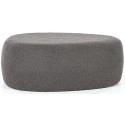 Liby puf i polyester 70 x 49 cm - Antracit