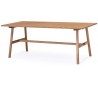 Bridge spisebord i egetræsfinér og egetræ 150 x 90 cm - Olieret eg