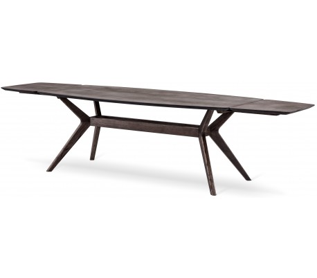 Elton sofabord i egetræsfinér og egetræ 140 x 70 cm - Smoked eg