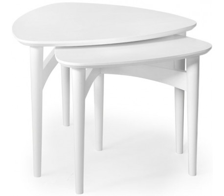 Orust sofaborde i birketræ - Sort