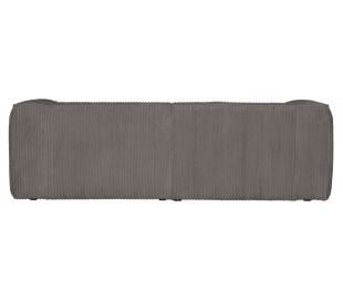 Moderne 3,5 personers sofa i ripcord polyester 246 x 96 cm - Natur 2