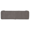 Moderne 3,5 personers sofa i ripcord polyester 246 x 96 cm - Natur
