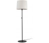 Samba gulvlampe i metal og tekstil H154 cm 1 x E27 - Sort/Beige